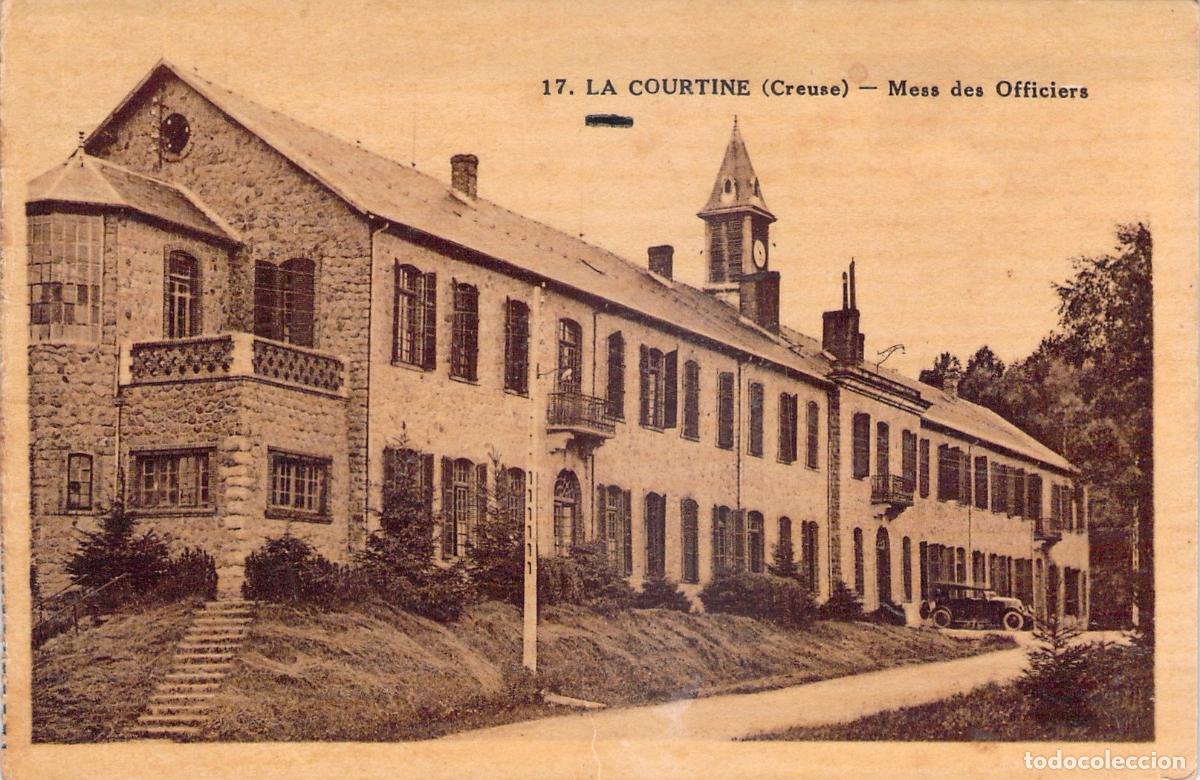 Postales: Postal de La Courtine Creuse Mess des Officiers