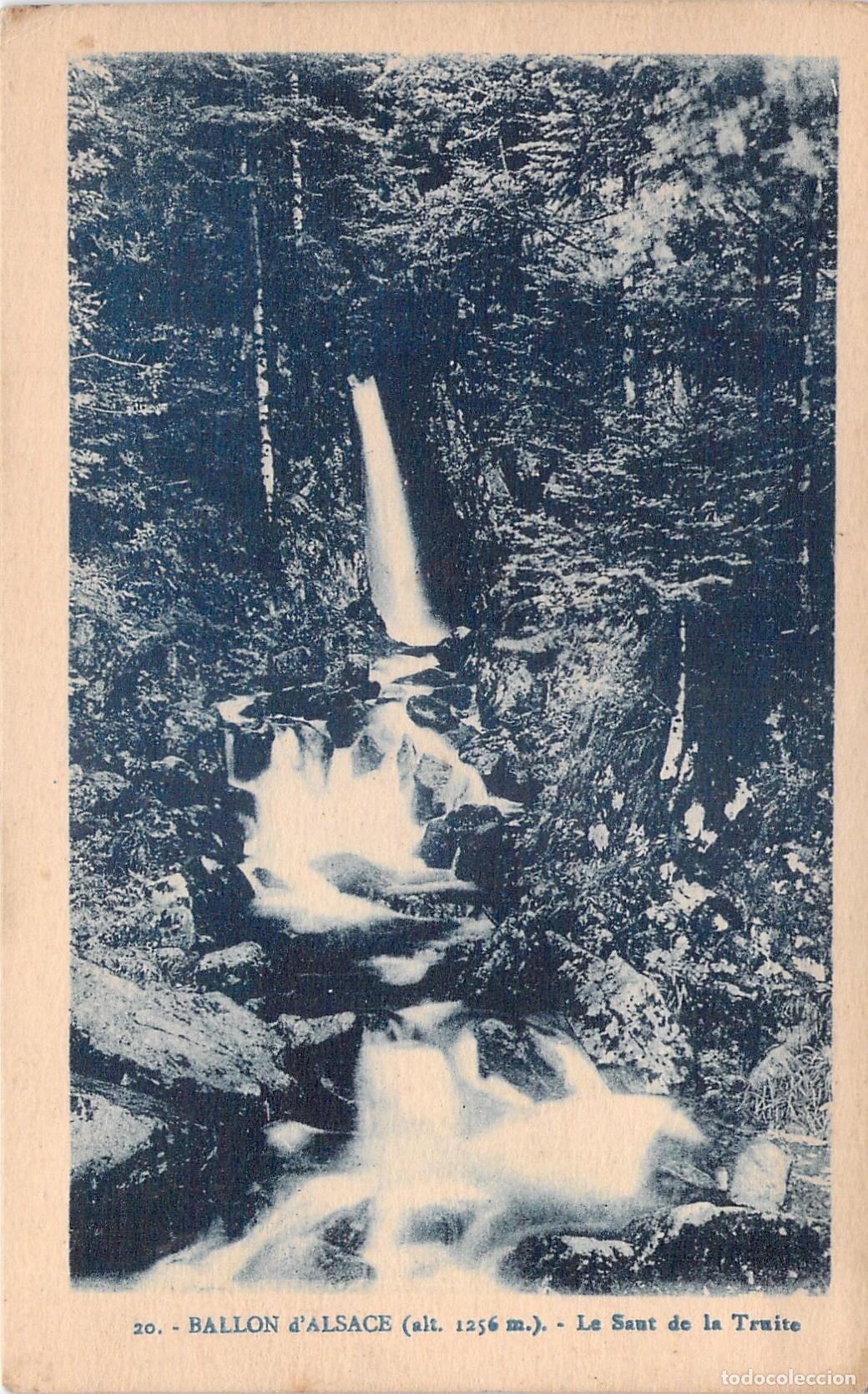 Postales: Postal de la Cascada Saut de la Truite en Ballon d'Alsace