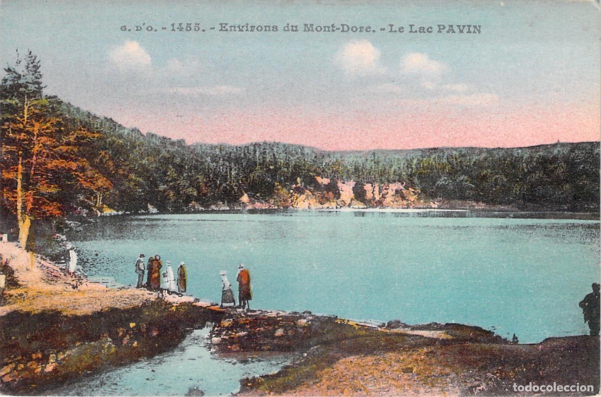 Postales: Postal de los Alrededores de Mont-Dore - El Lago Pavin