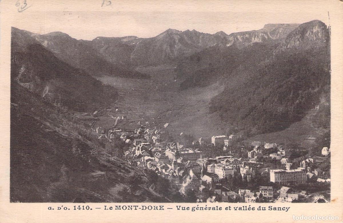 Postales: Postal de Le Mont-Dore, Vista General y Valle de Sancy