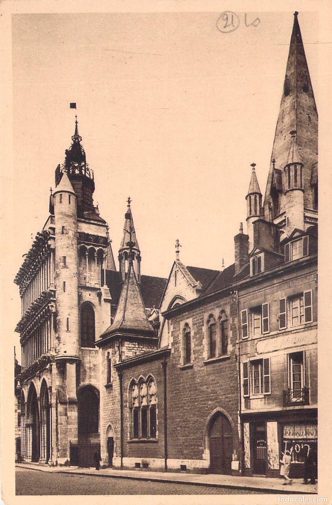 Postkarten: Postal de la Iglesia de Notre Dame en Dijon, Francia