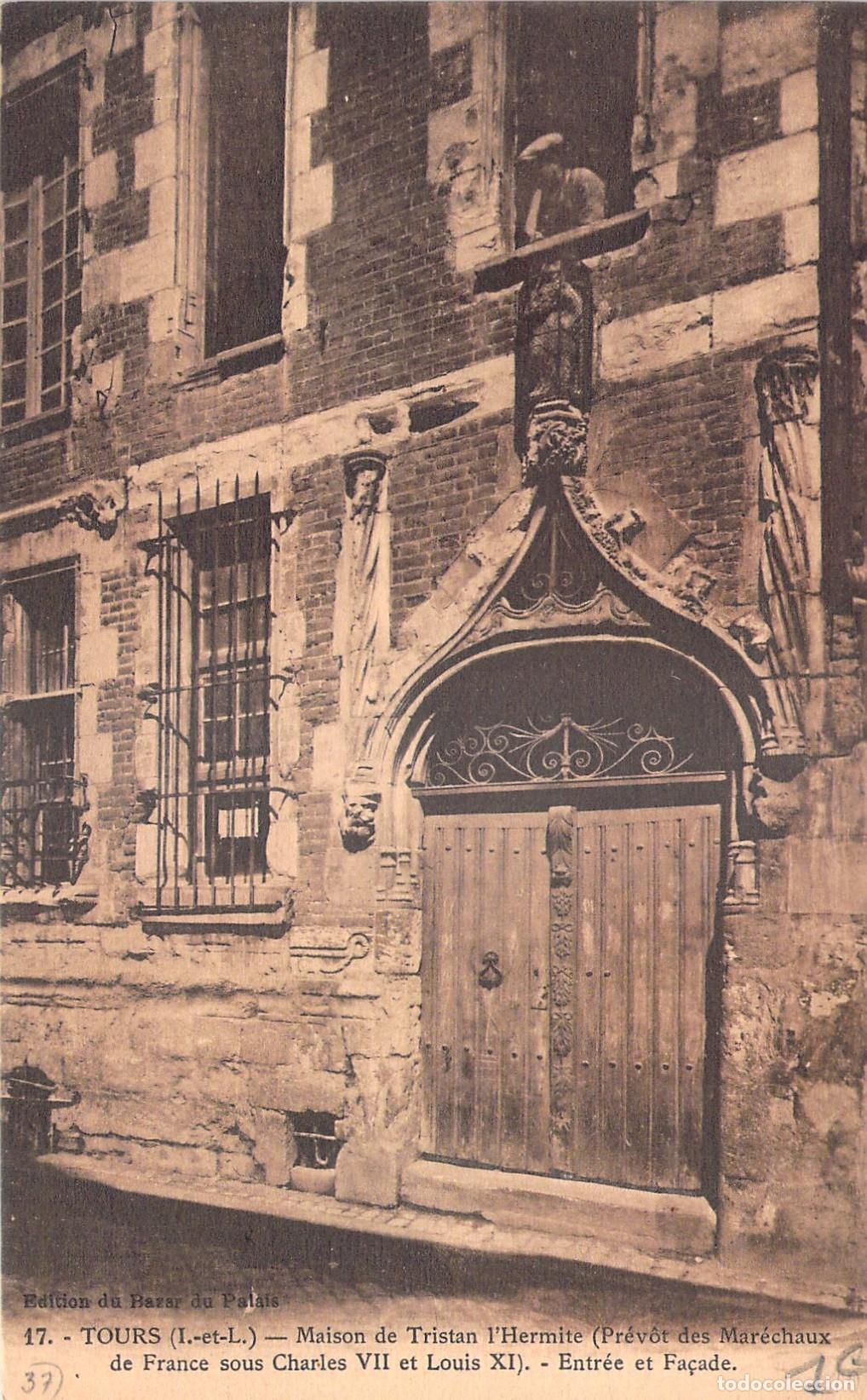 Cartoline: Postal de la Maison de Tristan l'Hermite en Tours