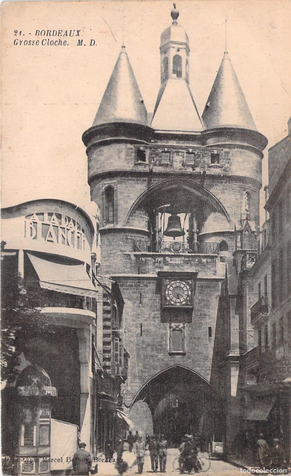 Postcards: Postal de la Grosse Cloche en Burdeos Francia