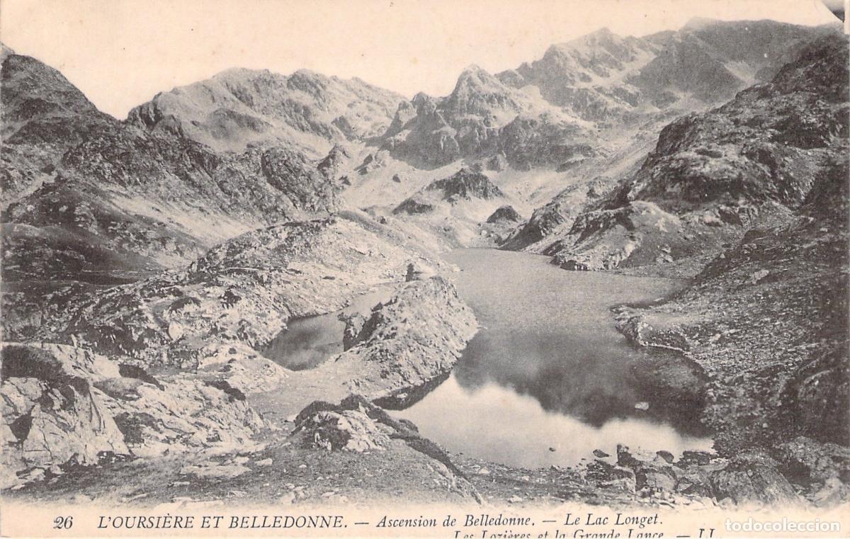 Postcards: Postal de la Ascensi&oacute;n de Belledonne y el Lago Longet, Francia