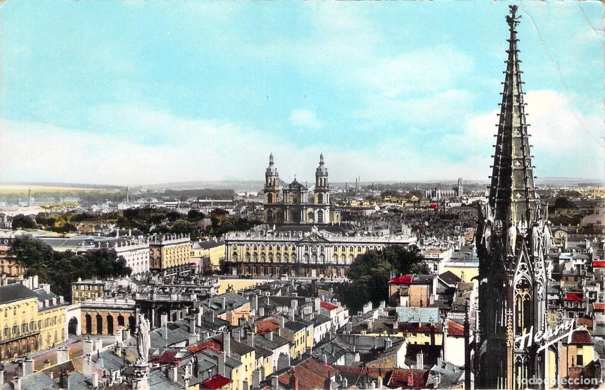 Postcards: Tarjeta Postal de Nancy Vista General desde la Iglesia de Saint-Epvre