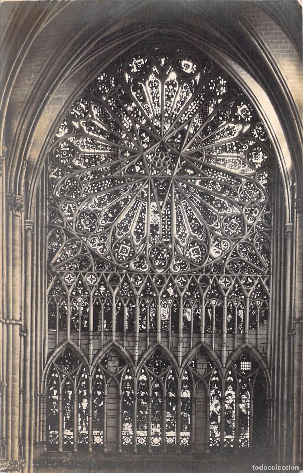 Postcards: Postal de la Catedral de Amiens Roset&oacute;n G&oacute;tico Francia