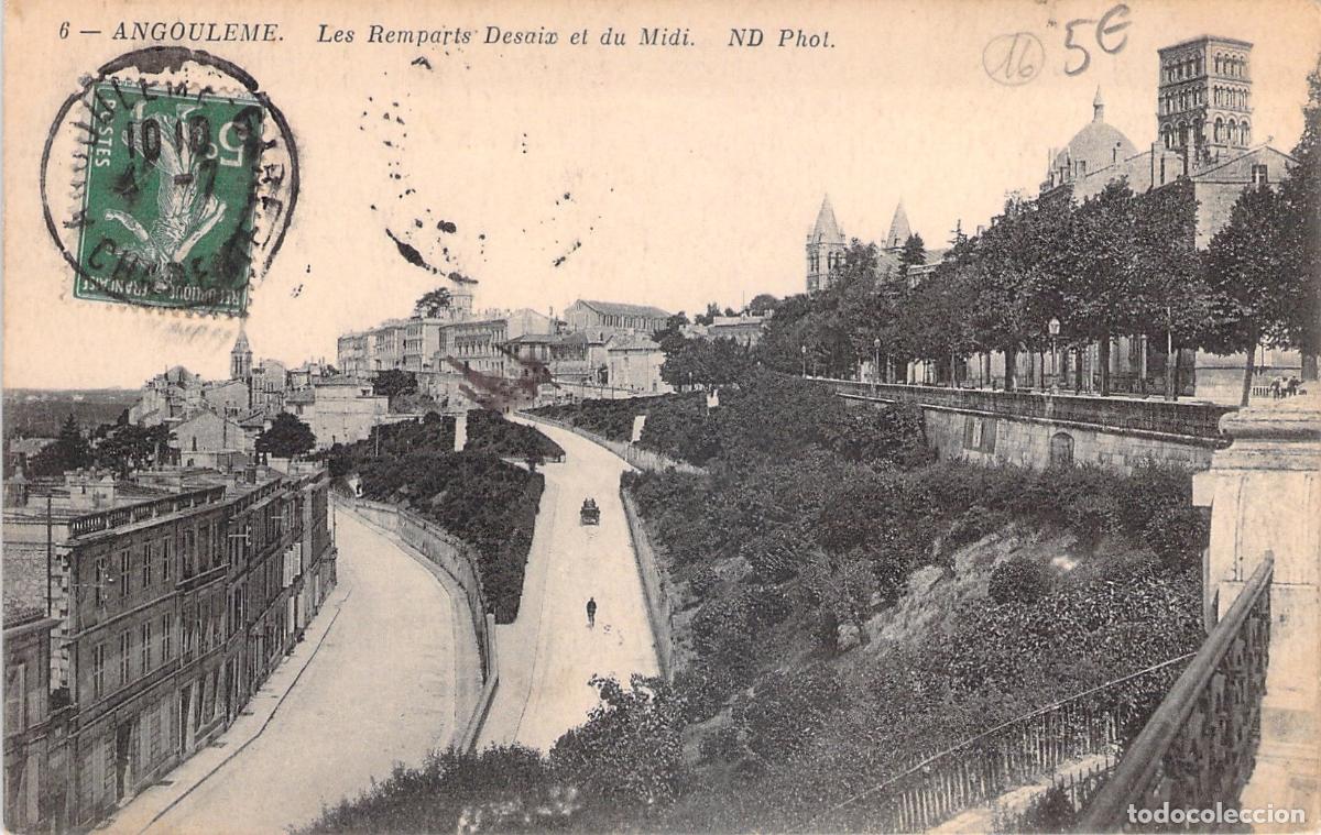 Postcards: Postal de las Murallas Desaix y del Midi en Angulema