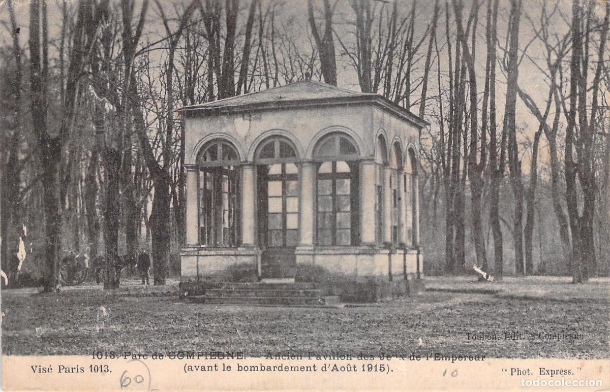 Postales: Tarjeta Postal Parque de Compi&egrave;gne Pabell&oacute;n de Juegos Francia