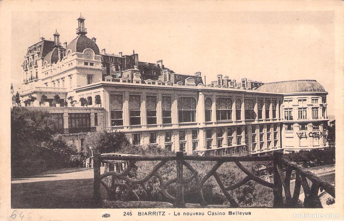 Postales: Postal de Biarritz Francia - Nuevo Casino Bellevue