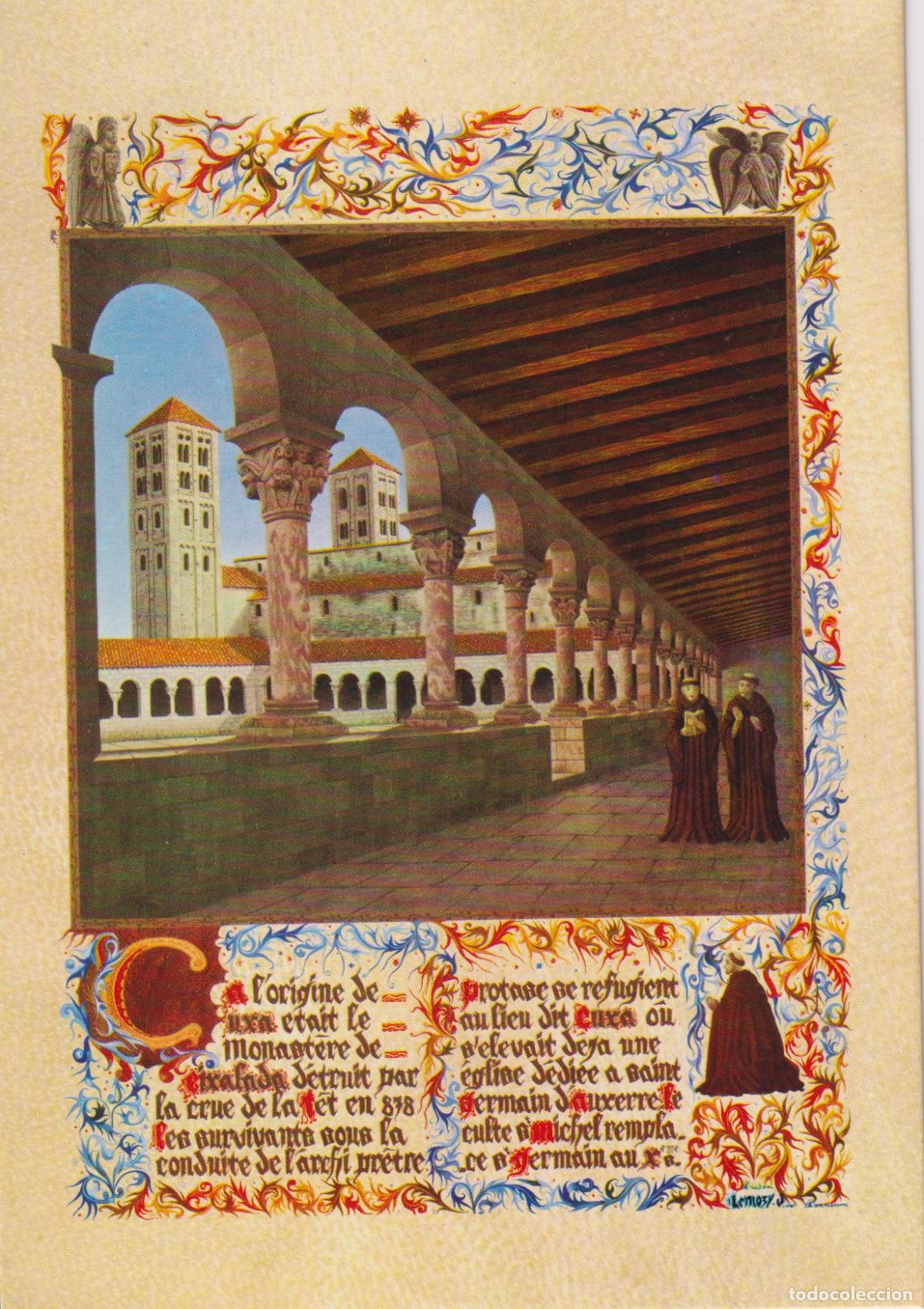 Postales: FRANCIA, LA ABADIA ROM&Aacute;NICA DE SANT MIQUEL DE CUXA - COLLECTION PALME N&ordm;21 - S/C