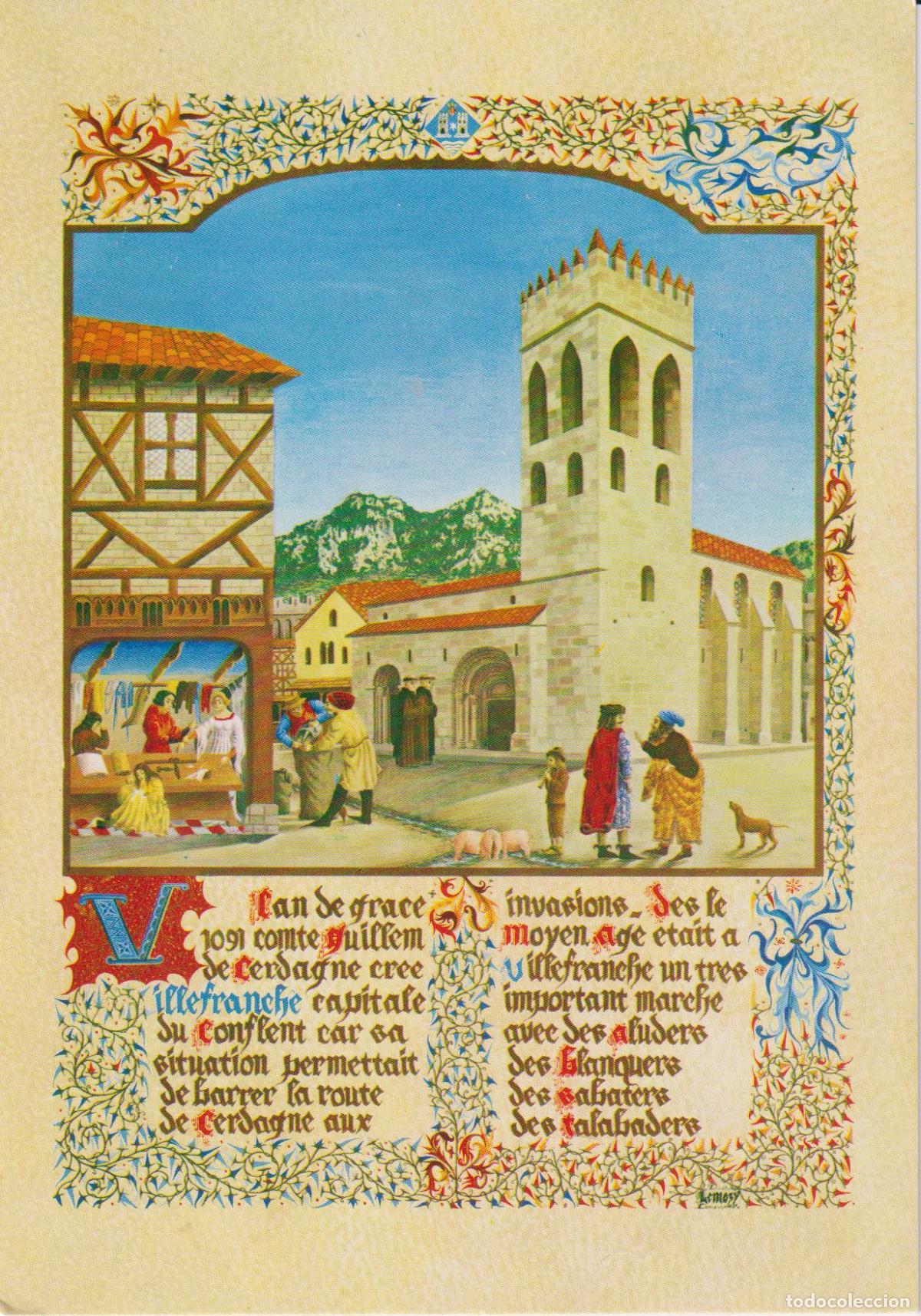Postales: FRANCIA, LA ARTESANIA EN VILLEFRANCH DE CONFLENT - COLLECTION PALME N&ordm;19 - S/C