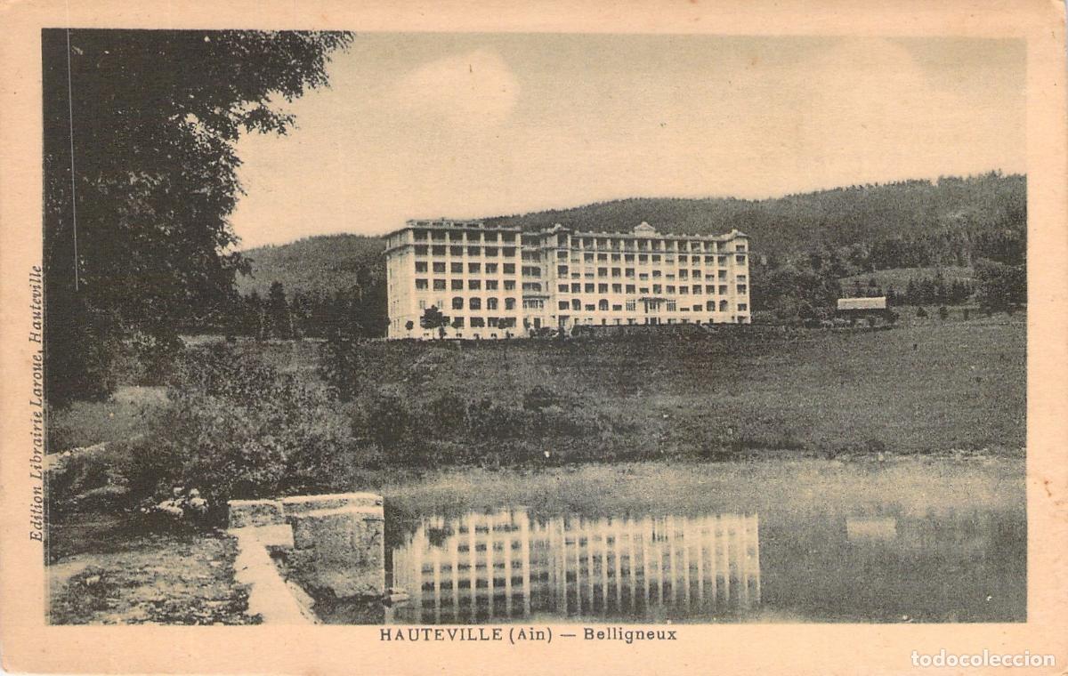 Postales: Postal de Hauteville, Sanatorio de Belligneux en Ain