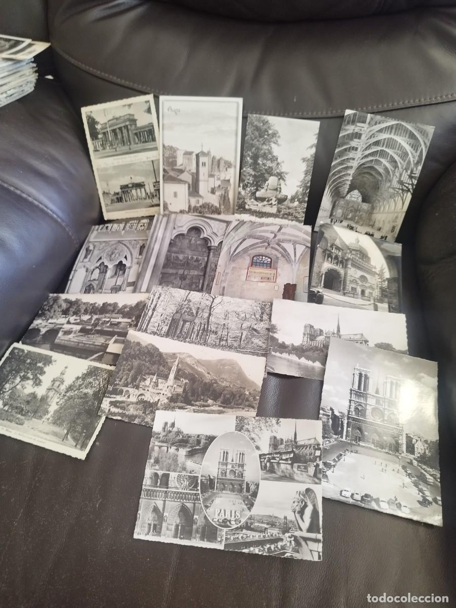 Postales: Lote de 20 tarjetas postales extranjeras, europa. Notre-dame Paris, Westminster abey, Brandenburg.