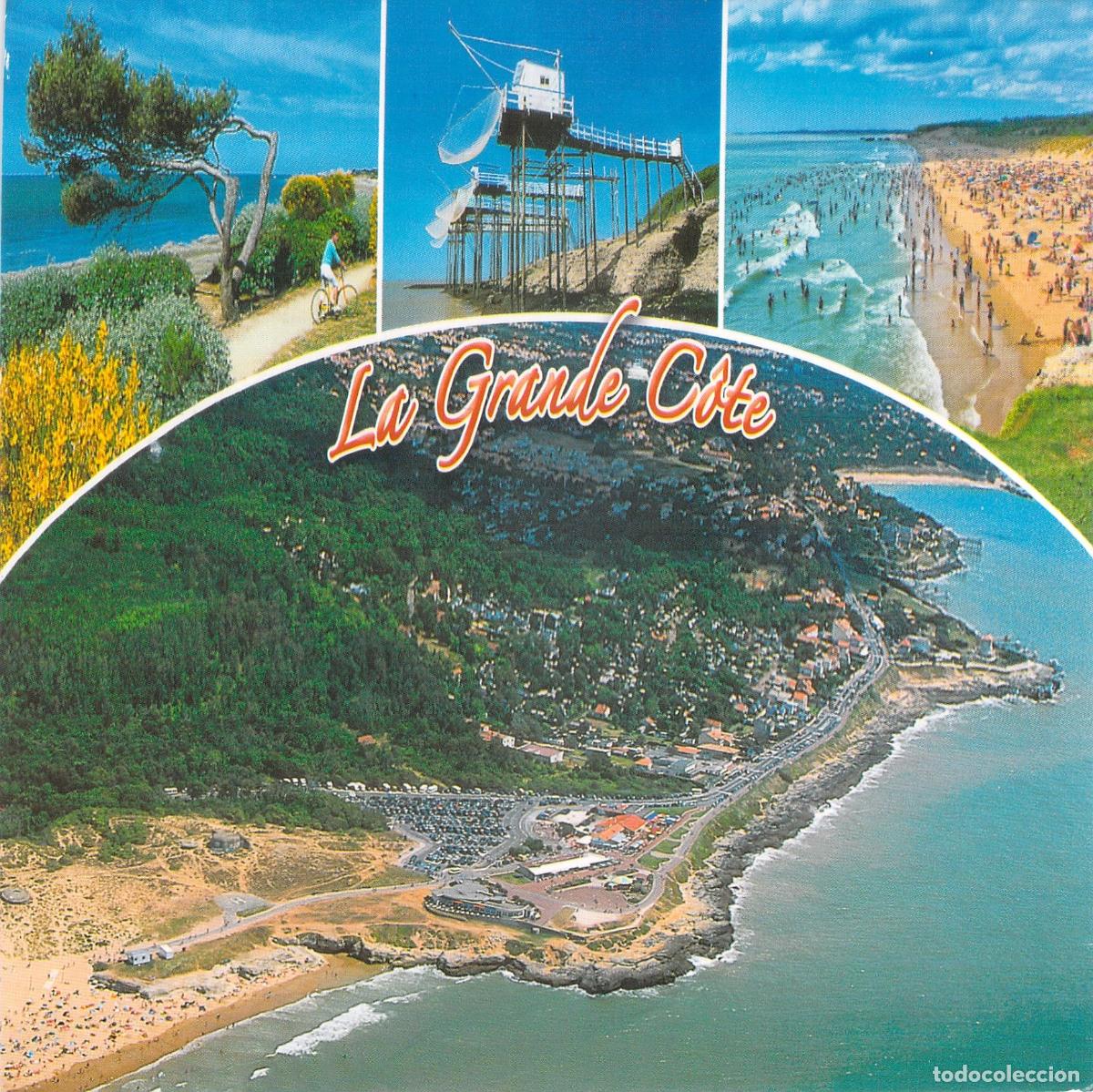 Postales: Postal de La Grande C&ocirc;te en Saint-Palais-sur-Mer Francia