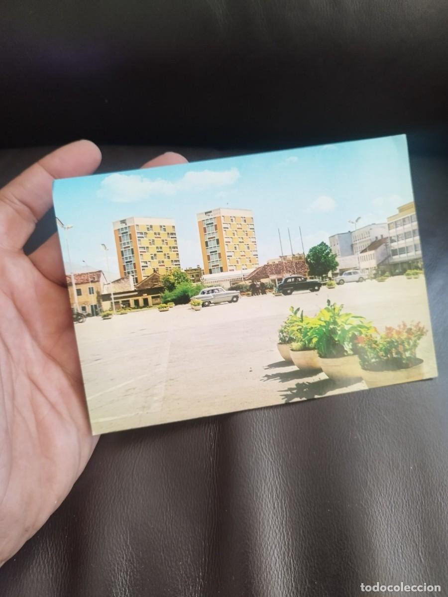 Postales: Tarjeta postal, Duvan, titograd. muestra edificios ic&oacute;nicos conocidos como &rdquo;Kanarinke&rdquo; o &rdquo;Canarios&rdquo;.