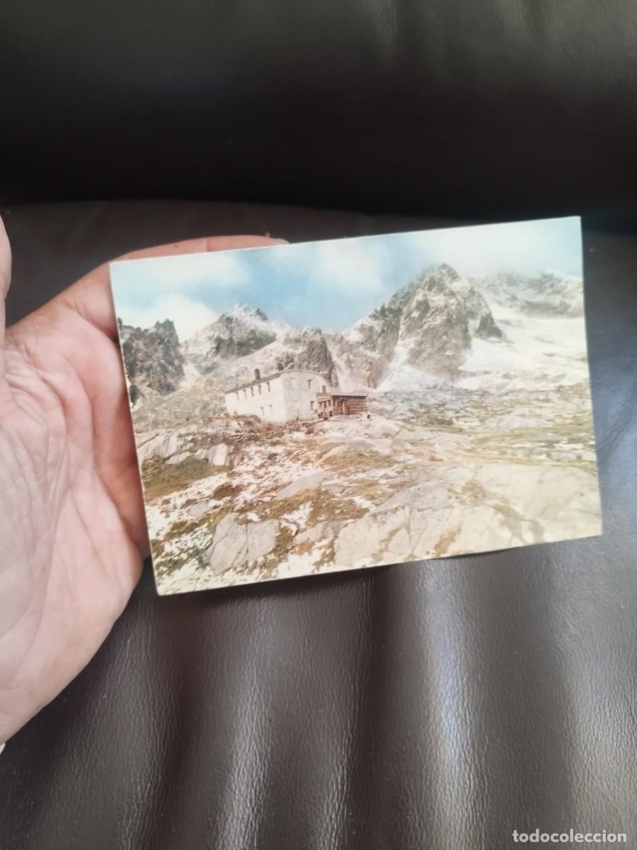 Postales: Tarjeta postal, T&eacute;ryho chata. refugio de monta&ntilde;a m&aacute;s alto de los Altos Tatras en Eslovaquia.