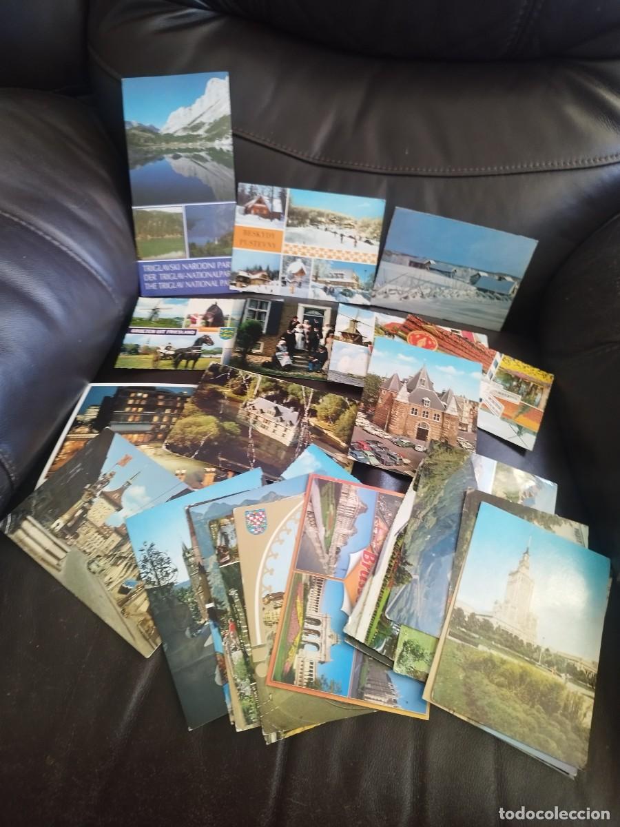 Postales: Lote de 29 tarjetas postales extranjeras, europa.