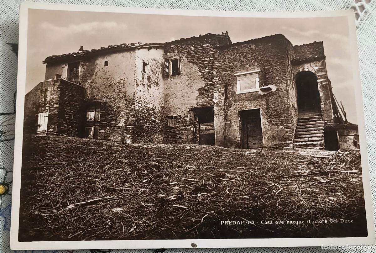 Postales: POSTAL | CASA NATAL DE BENITO MUSSOLINI / PREDAPPIO