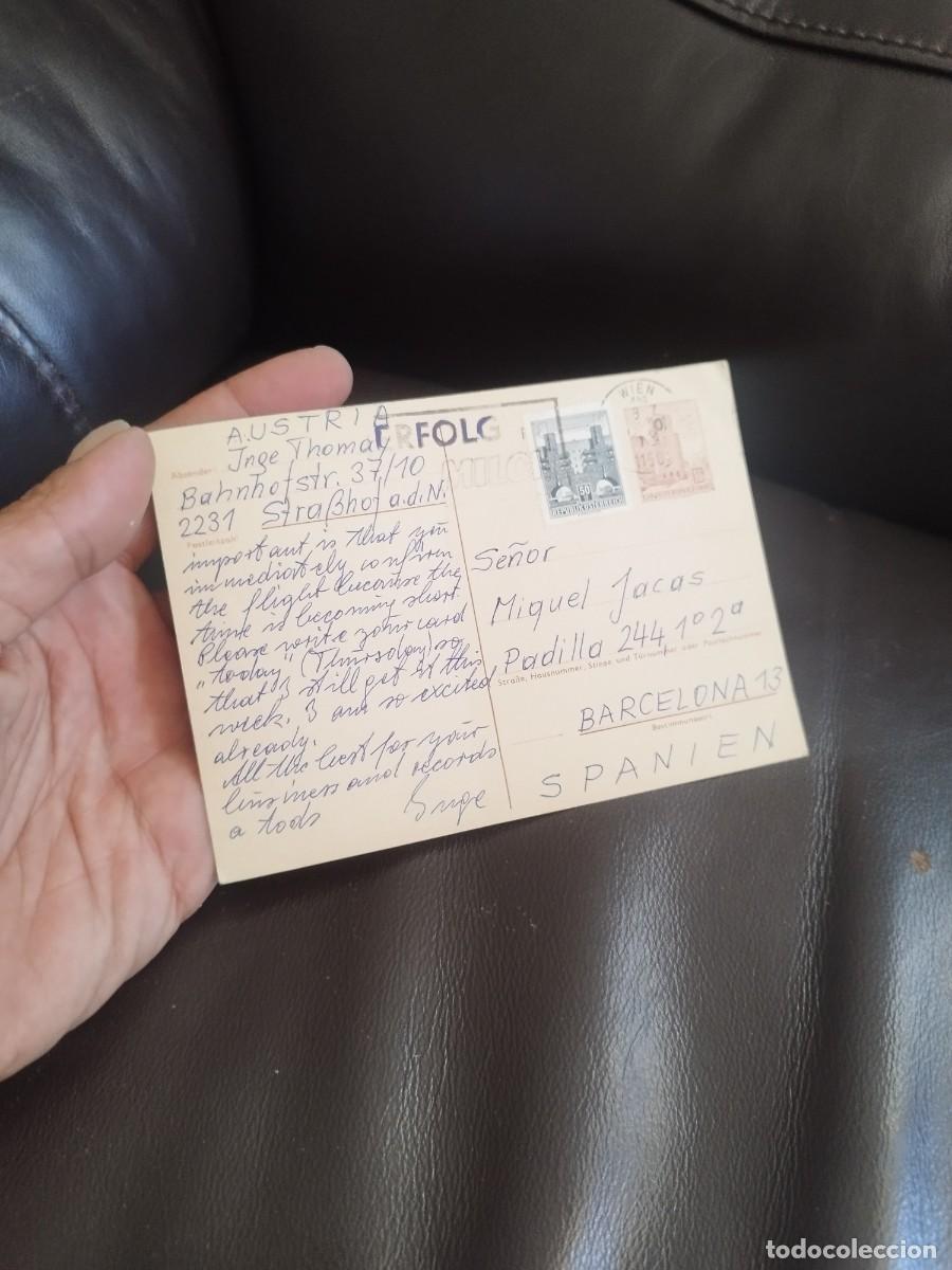 Postales: Tarjeta postal carta escrita desde Austria a espa&ntilde;a.