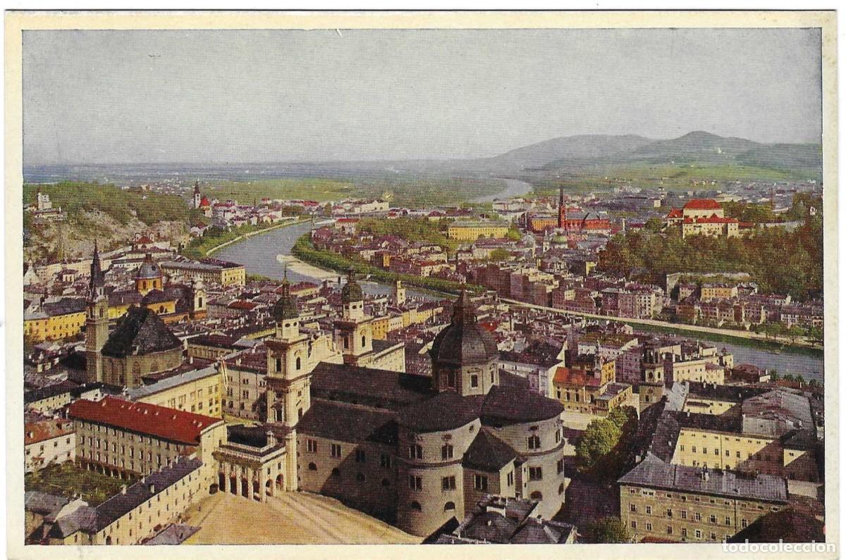 Postales: Postal Austria. Salzburg von der Festung aus. ref. 7-aus51