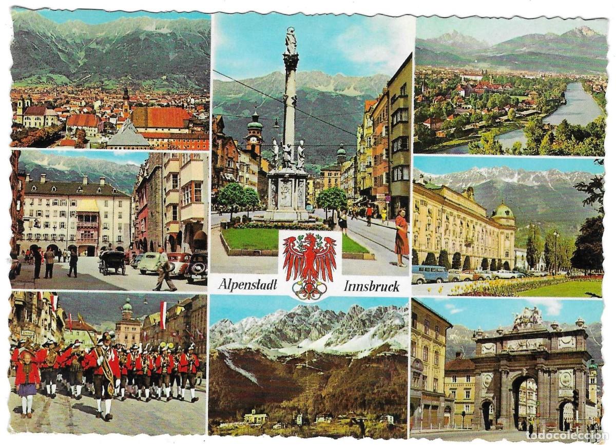 Postales: Postal Austria. Innsbruck. Alpenstadt. ref. 7-aus55