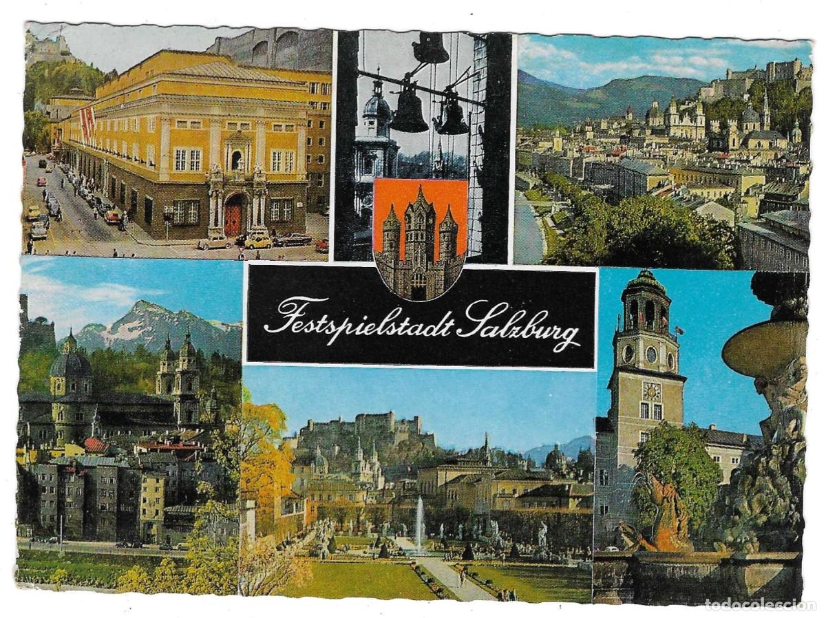 Postales: Postal Austria. Fetspielstadt Salzburg. ref. 7-aus57