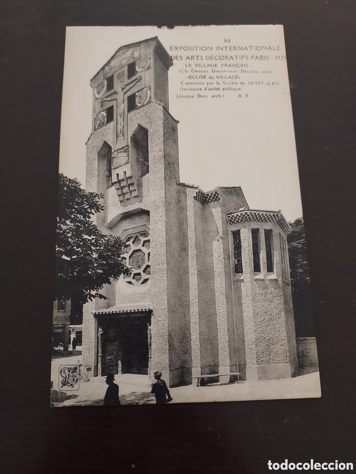 Postales: Num 66 Exposici&oacute;n Internacional de Artes Decorativas e Industriales Modernas - 1925