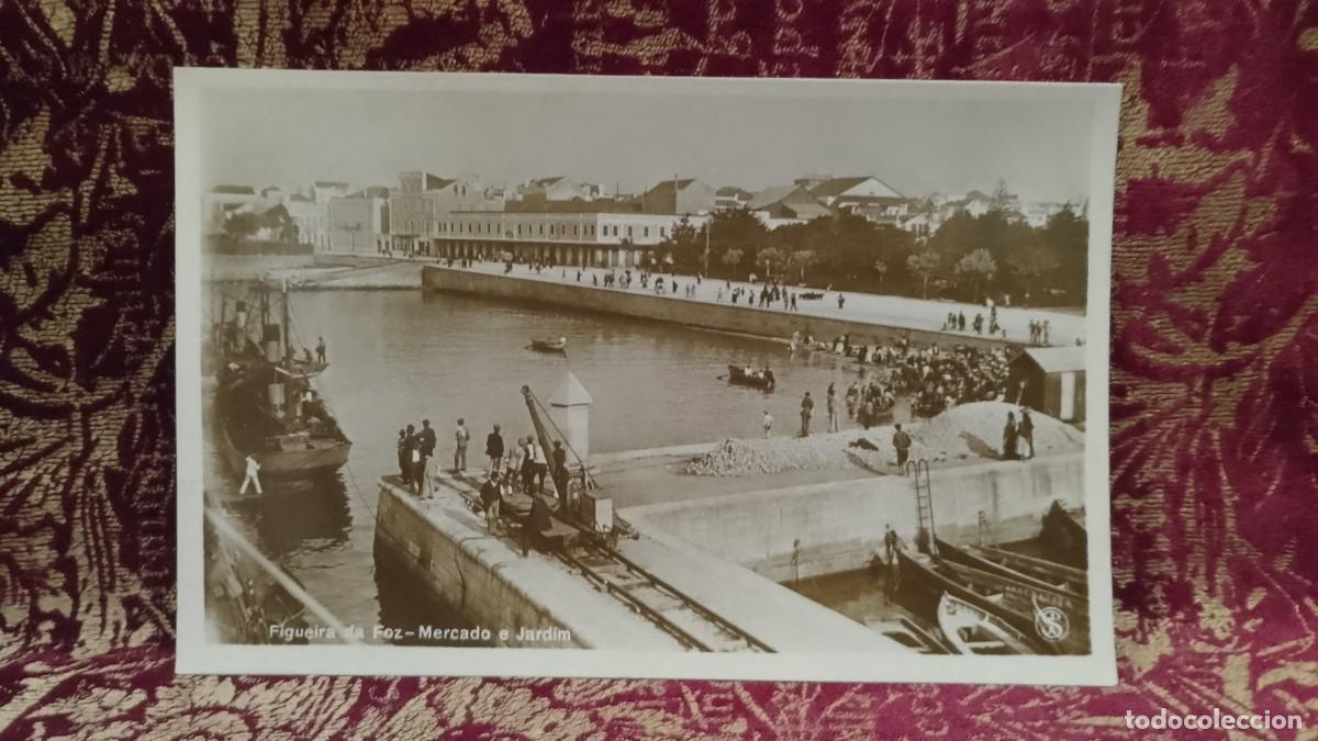 Postales: Postal Figueira da Foz - Mercado e Jardim