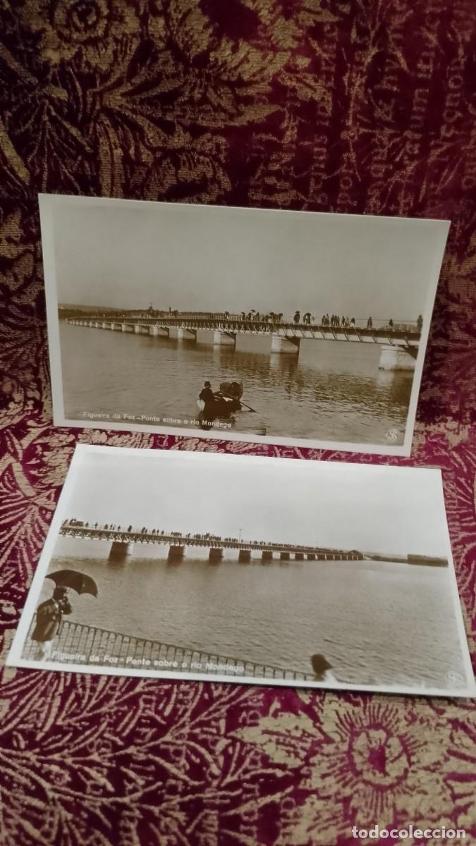 Postales: Postal Figueira da Foz Ponte sobre o Rio Mondego