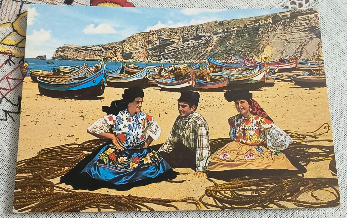 Postales: POSTAL | NAZAR&Eacute; (PORTUGAL) - PESCADORES Y TRAJES T&Iacute;PICOS