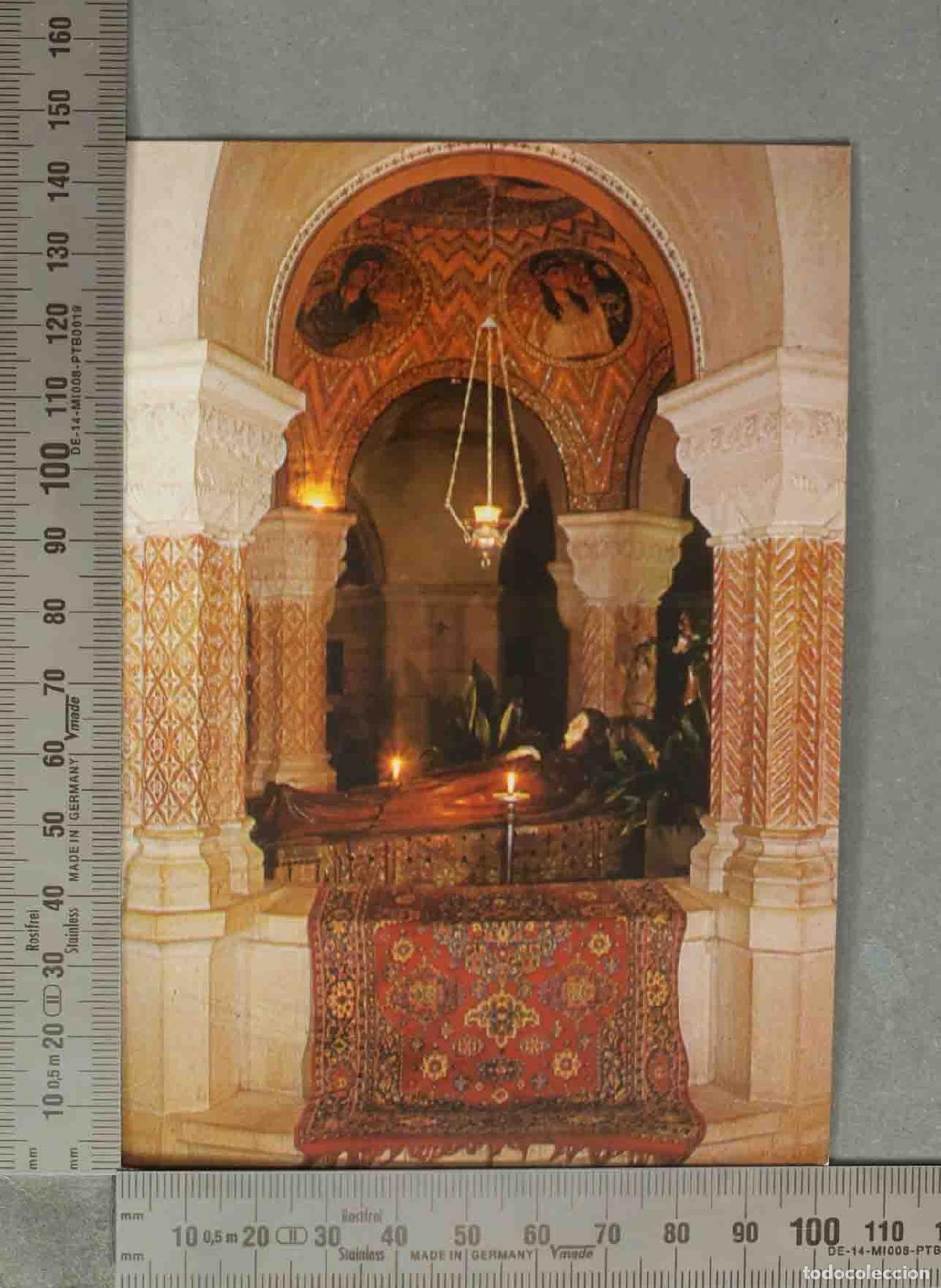 Postales: POSTAL. Tordesillas, Valladolid - Monasterio de Santa Clara - Salon Dorado
