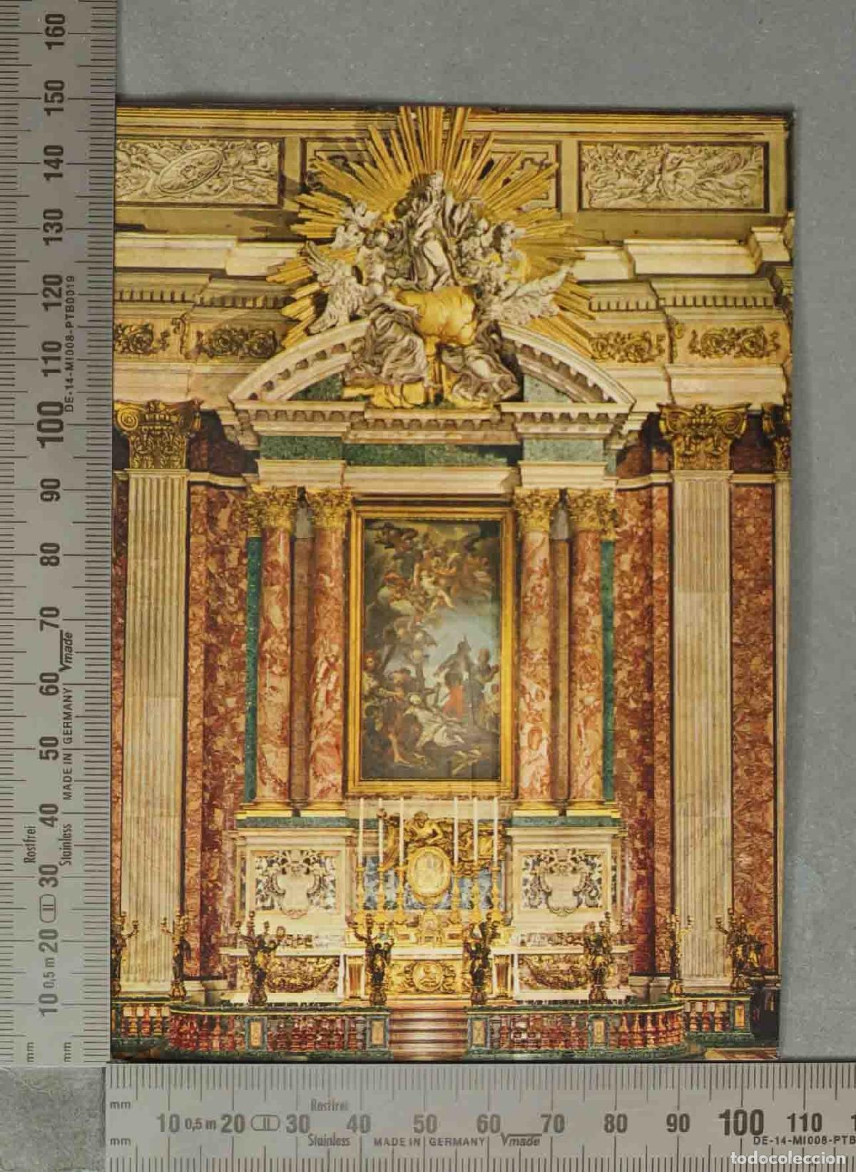 Postales: POSTAL. Iglesia del Ges&ugrave; - Altar de San Francisco Javier