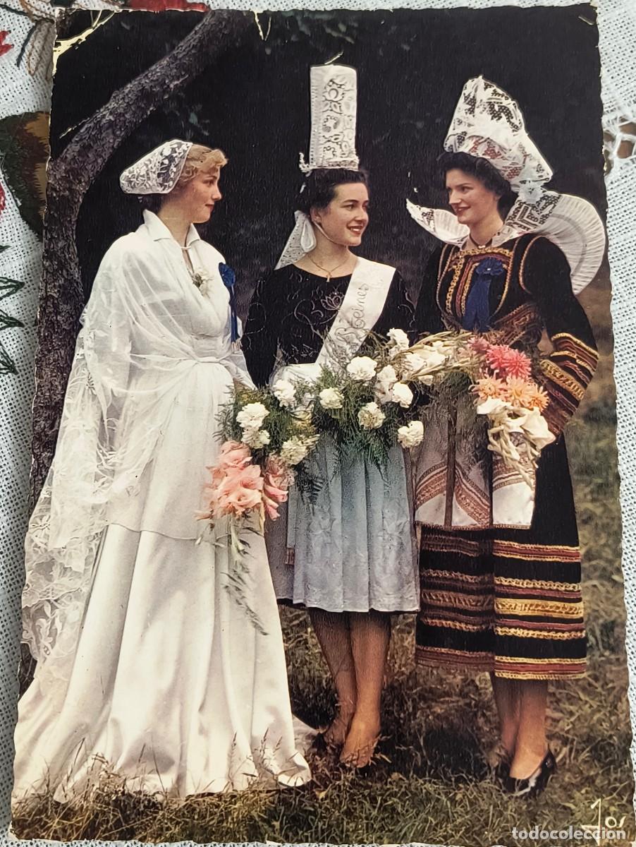 Postales: POSTAL | MUJERES CON TRAJES REGIONALES / LA BRETAGNE EN COLOURS