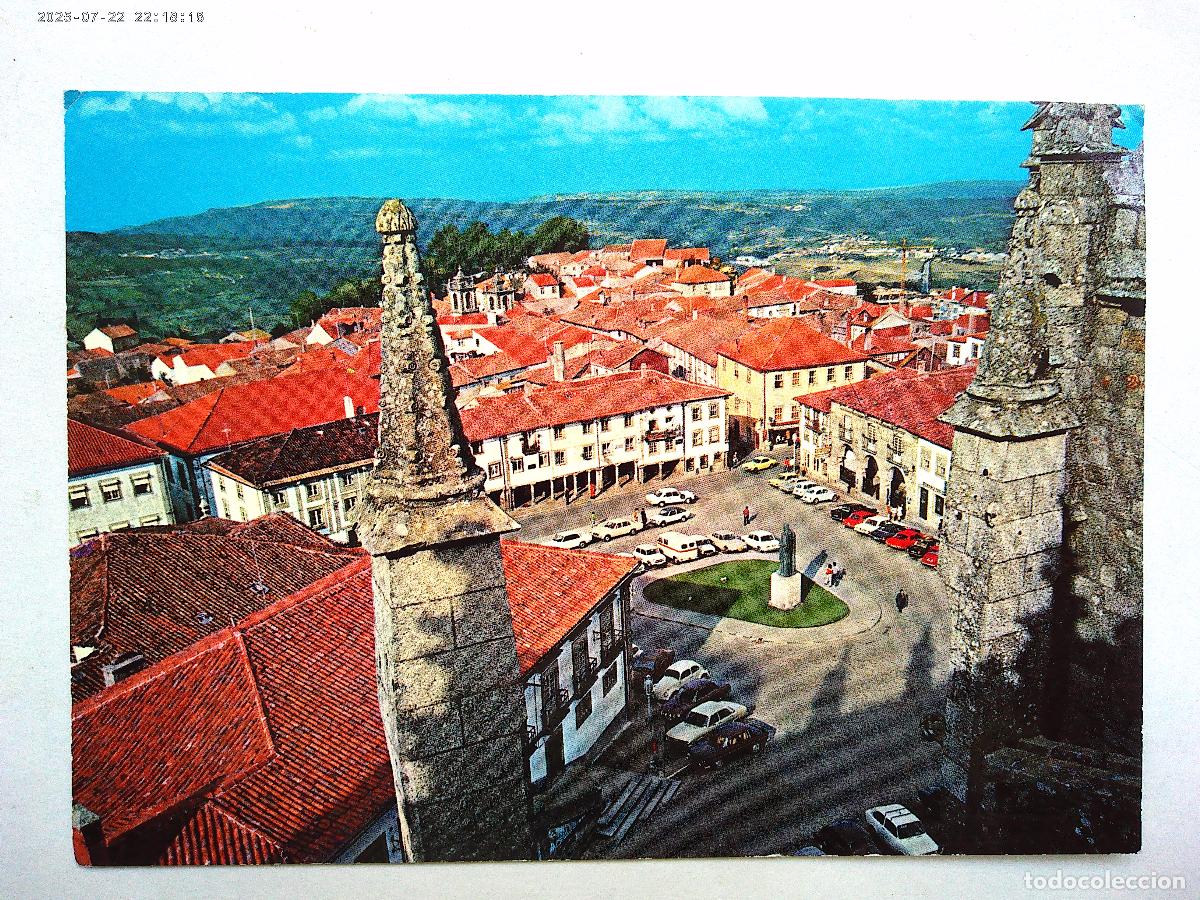 Postales: POSTAL DE GUARDA ( PORTUGAL ): PLAZA CENTRAL . A&Ntilde;OS 70