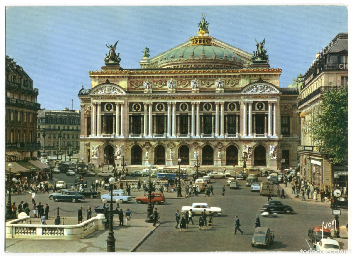 Postales: PARIS_Op&eacute;ra_Yvon & E.K.V. 462 b / Teatros Francia