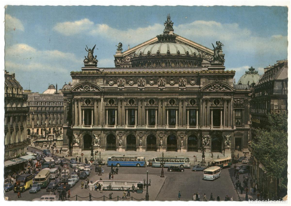 Postales: PARIS_Op&eacute;ra_E.C. 921 / Teatros Francia