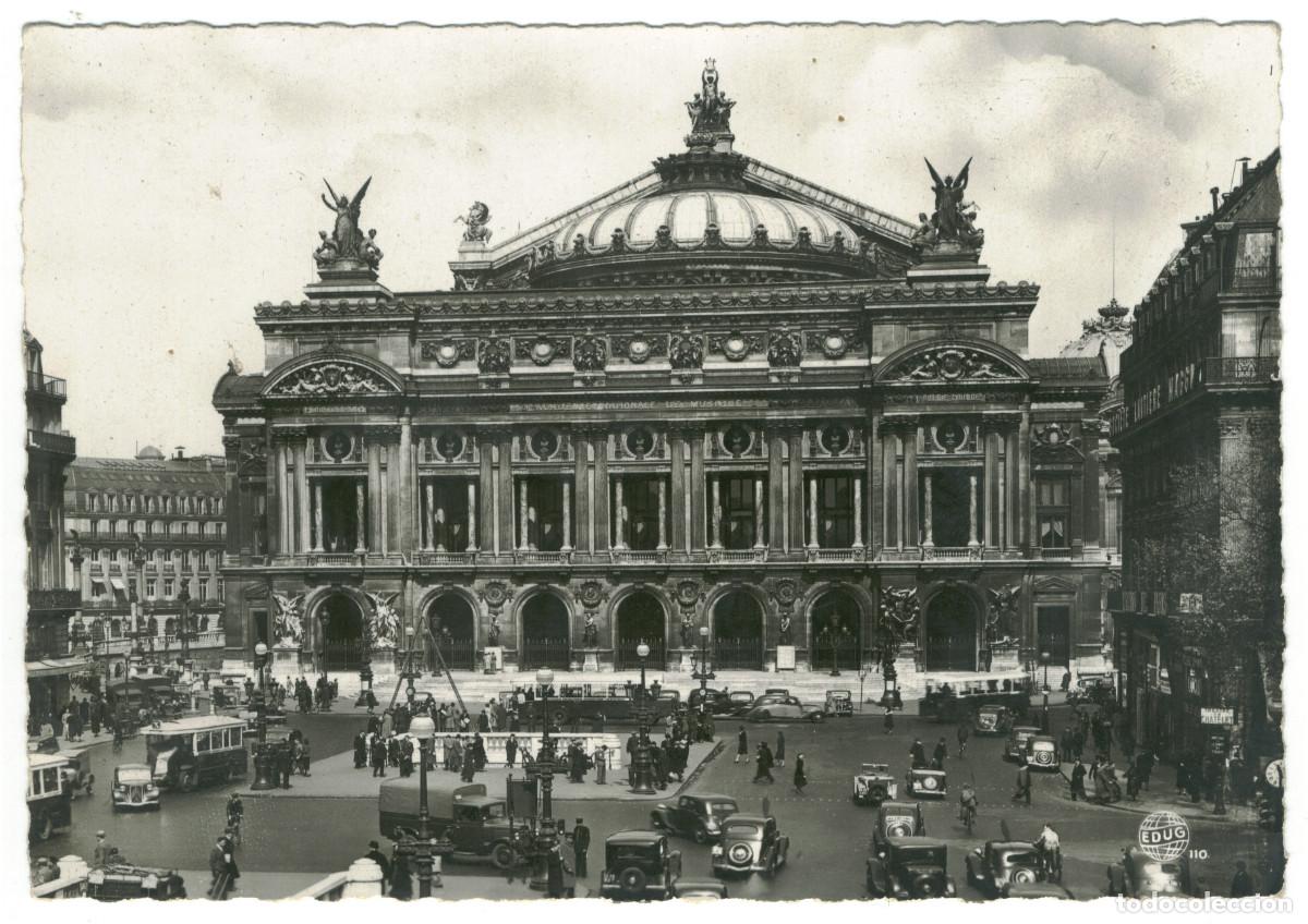 Postales: PARIS_Op&eacute;ra_Edug 110 / Teatros Francia