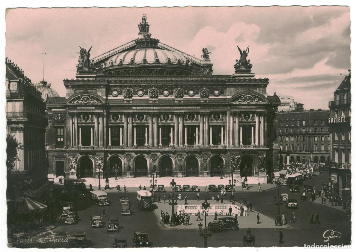 Postales: PARIS_Op&eacute;ra_Gani 2515 / Teatros Francia