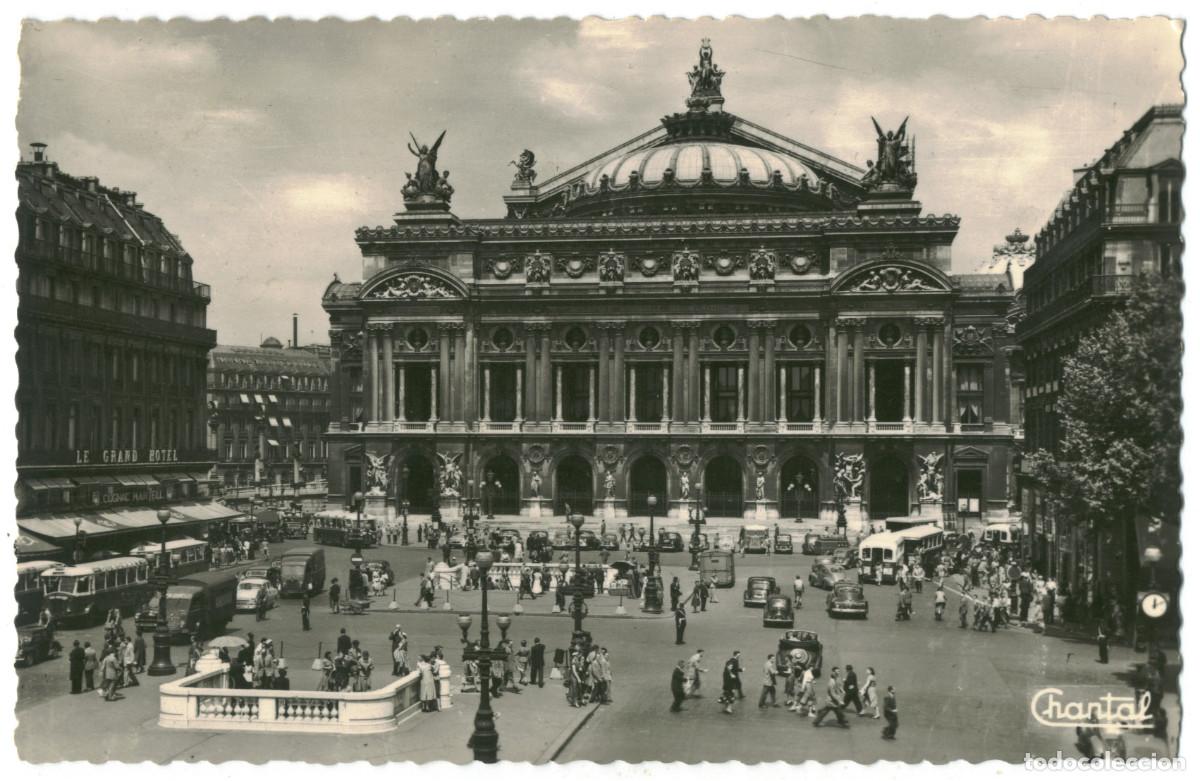 Postales: PARIS_Op&eacute;ra_Chantal 62 / Teatros Francia