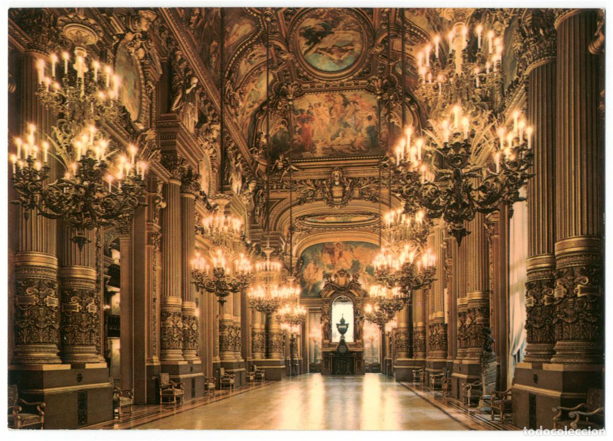 Postales: PARIS_Op&eacute;ra Foyer_Chantal 601 / Teatros Francia