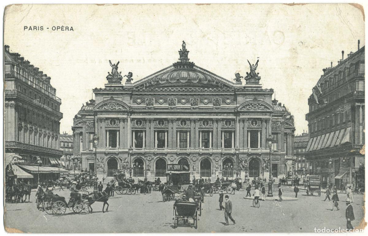 Postales: Op&eacute;ra (PARIS)_Sin datos. s.n. (Top Left) / Teatros Francia