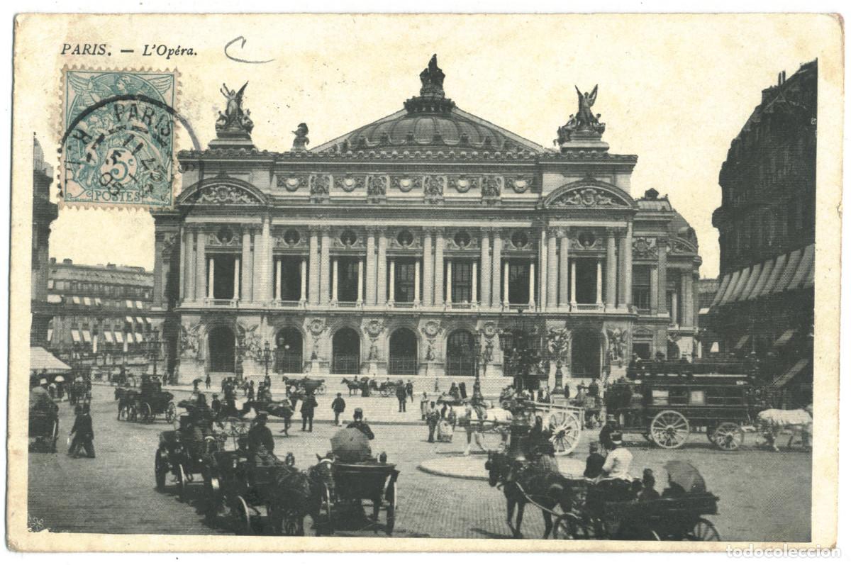 Postales: Op&eacute;ra (PARIS)_Sin datos. s.n. (Top Left) / Teatros Francia