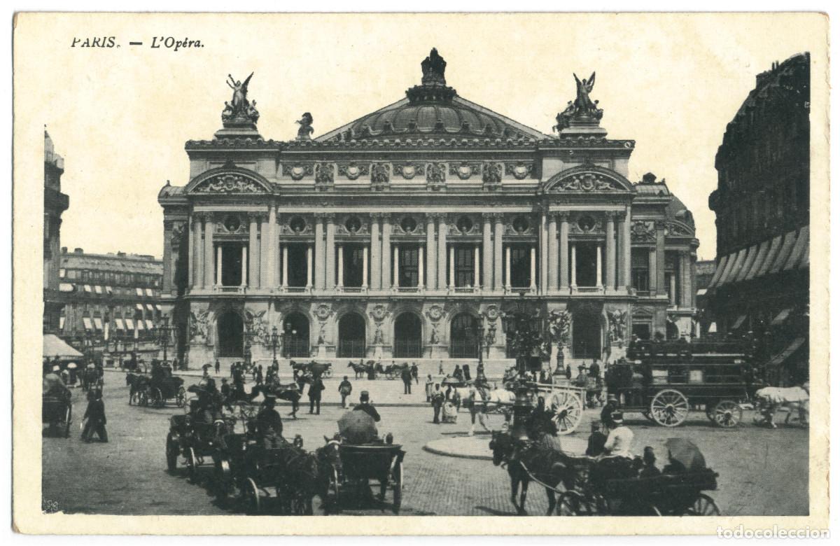 Postales: Op&eacute;ra (PARIS)_Sin datos. s.n. (Top Left) 6B / Teatros Francia