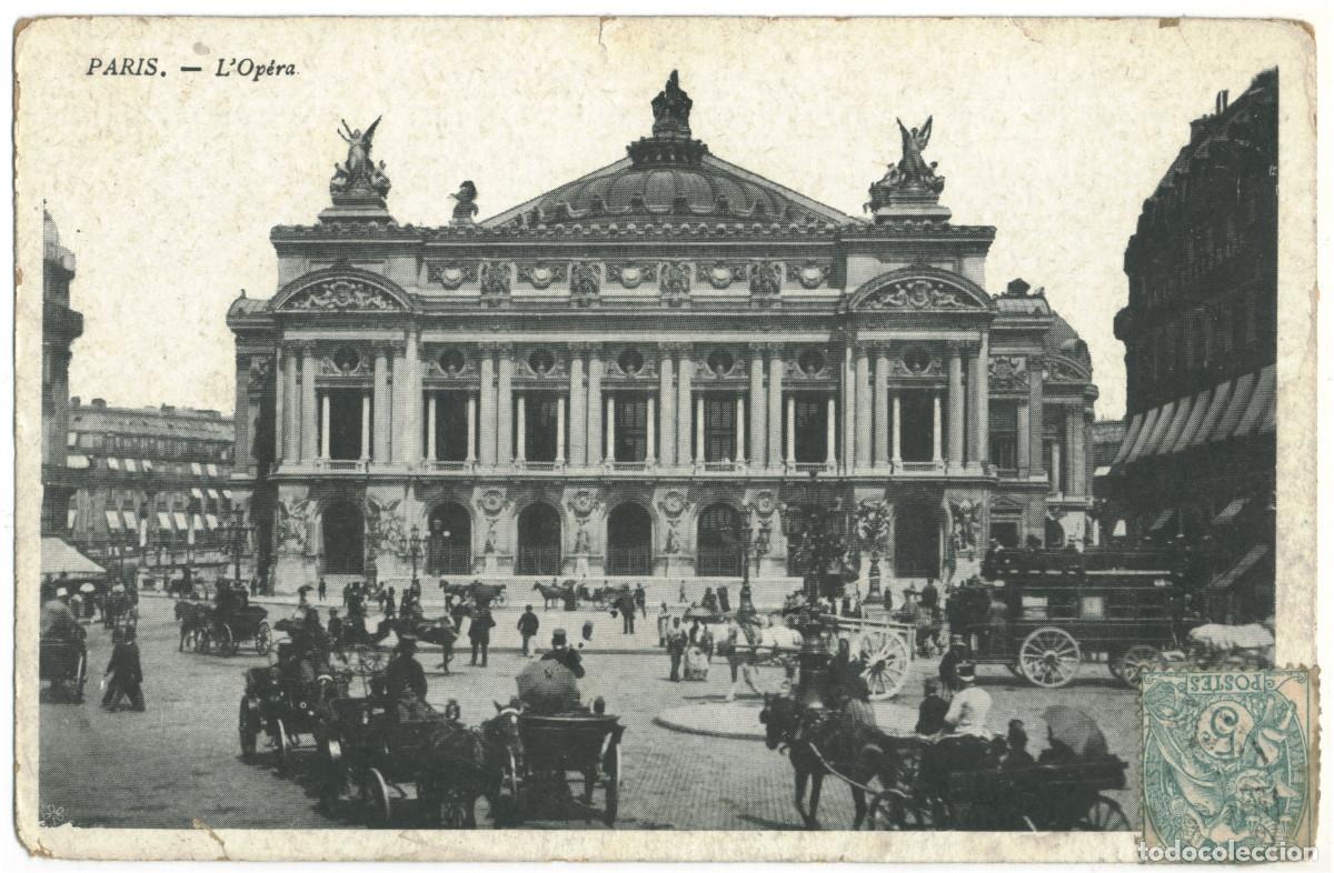 Postales: Op&eacute;ra (PARIS)_Sin datos. s.n. (Top Left) / Teatros Francia
