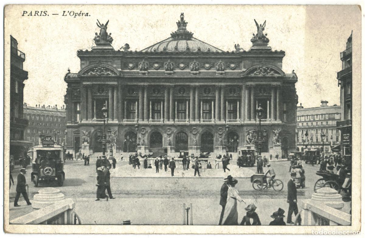 Postales: Op&eacute;ra (PARIS)_Sin datos. s.n. (Top Left) / Teatros Francia