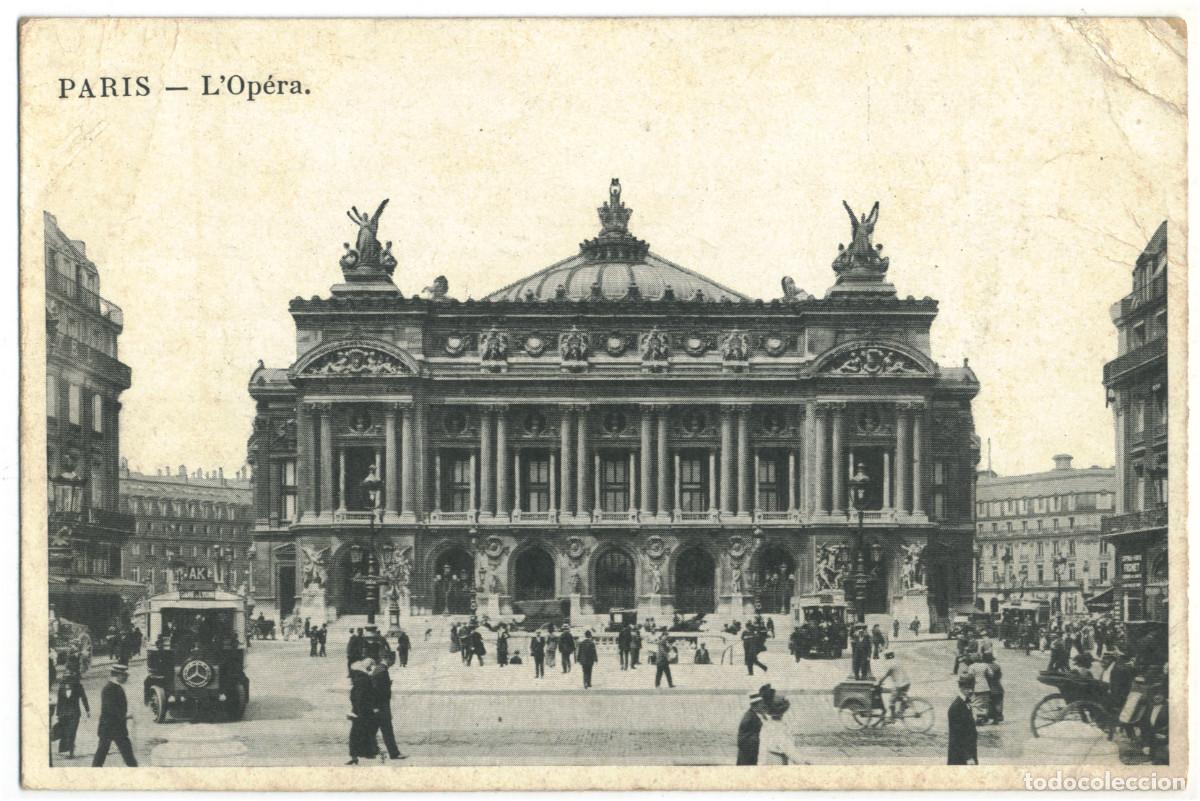 Postales: Op&eacute;ra (PARIS)_Sin datos. s.n. (Top Left) / Teatros Francia