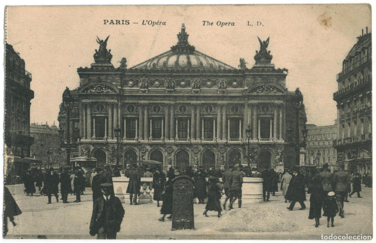 Postales: Op&eacute;ra (PARIS)_LD. s.n. (Top Left) / Teatros Francia