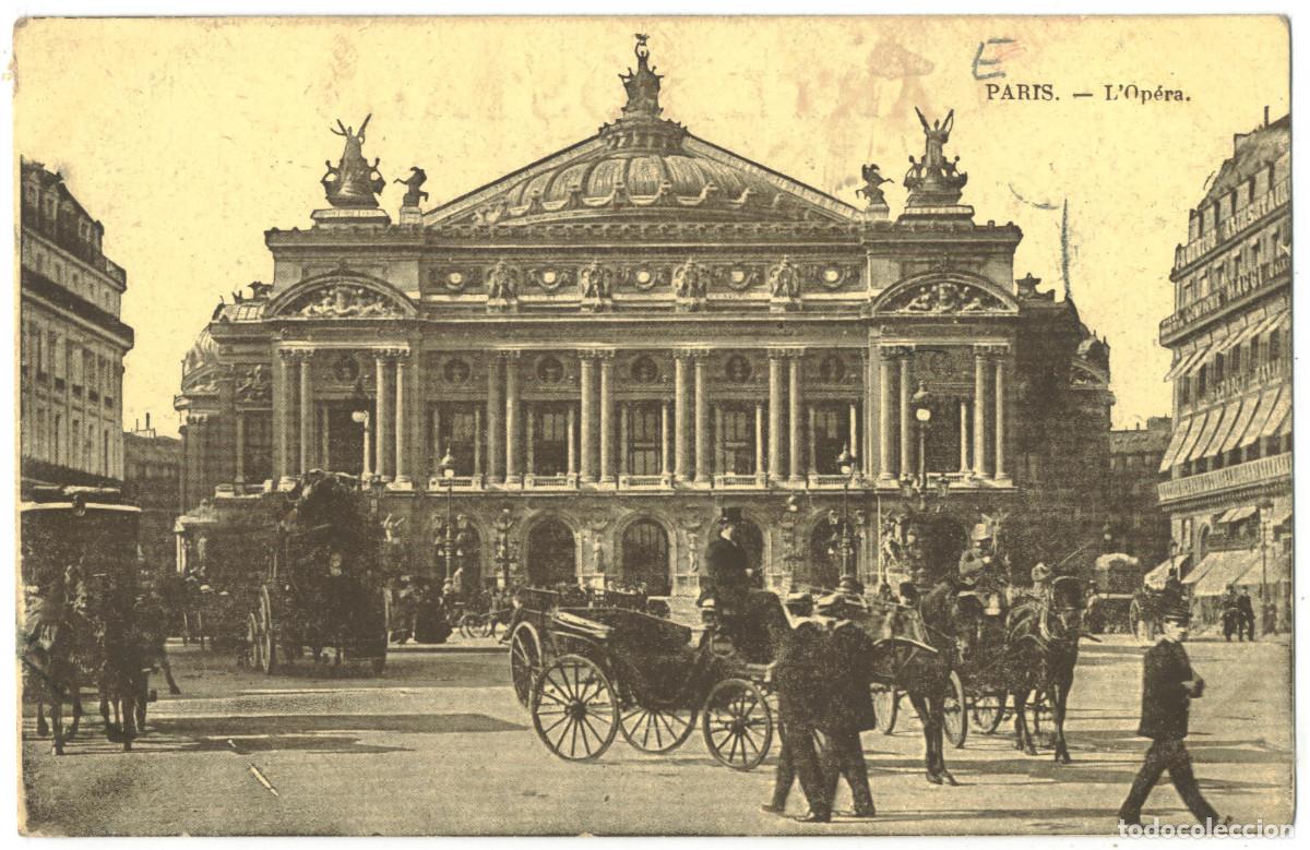 Postales: Op&eacute;ra (PARIS)_Sin datos. s.n. (Top Right) / Teatros Francia