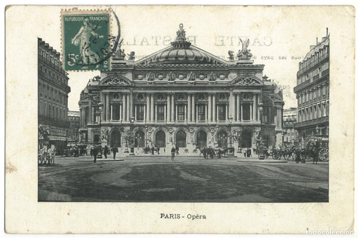 Postales: Op&eacute;ra (PARIS)_Sin datos. s.n. (Bottom Center) / Teatros Francia