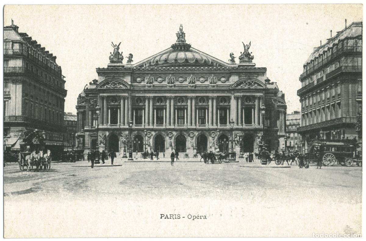 Postales: Op&eacute;ra (PARIS)_Sin datos. s.n. (Bottom Center) / Teatros Francia